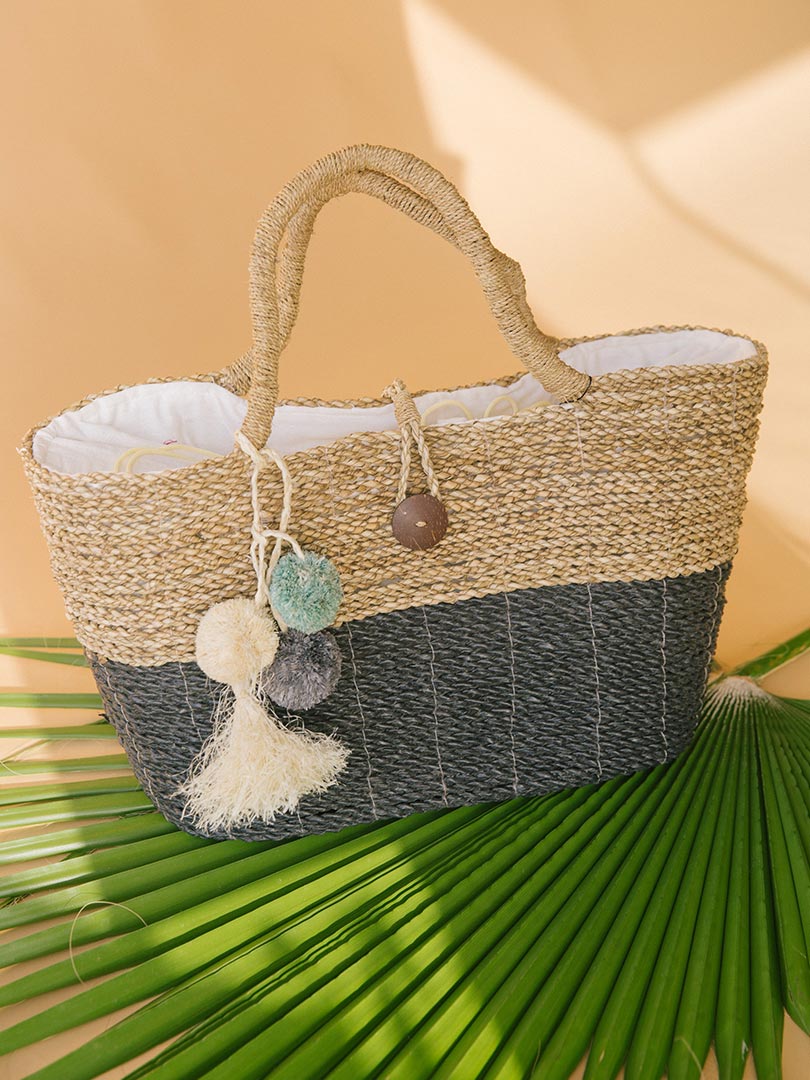 seagrass beach tote